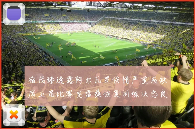 宿茂臻透露阿尔瓦罗伤情严重或缺席玉昆比赛克雷桑恢复训练状态良好