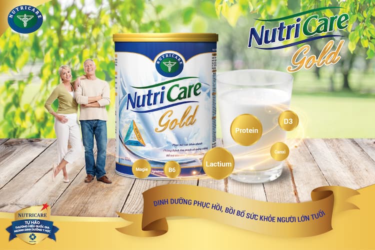 .Sữa Nutricare Gold