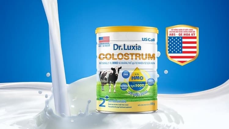 Sữa non Dr.Luxia Colostrum Step 1 cho trẻ từ 0 – 6 tháng