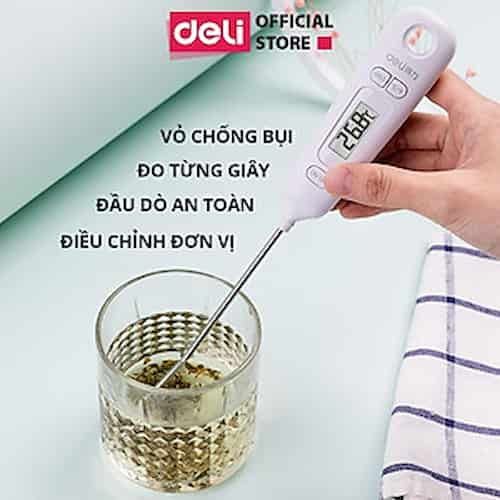 Nhiệt kế đo thực phẩm Deli – 8899